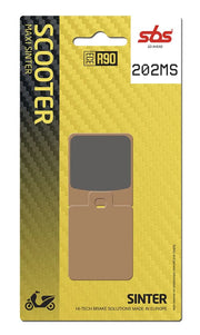 Sbs Ms Scooter Maxi Sintered Brake Pads - Front & Rear