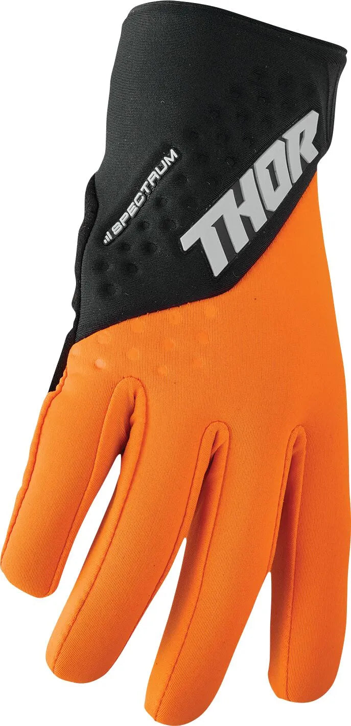 Thor Spectrum Cold Weather Mx Gloves - Black/Orange