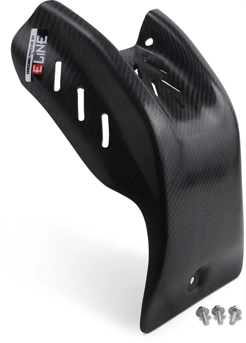 Moose Offroad Carbon Fiber Skid Plate - Black - YSP25019F