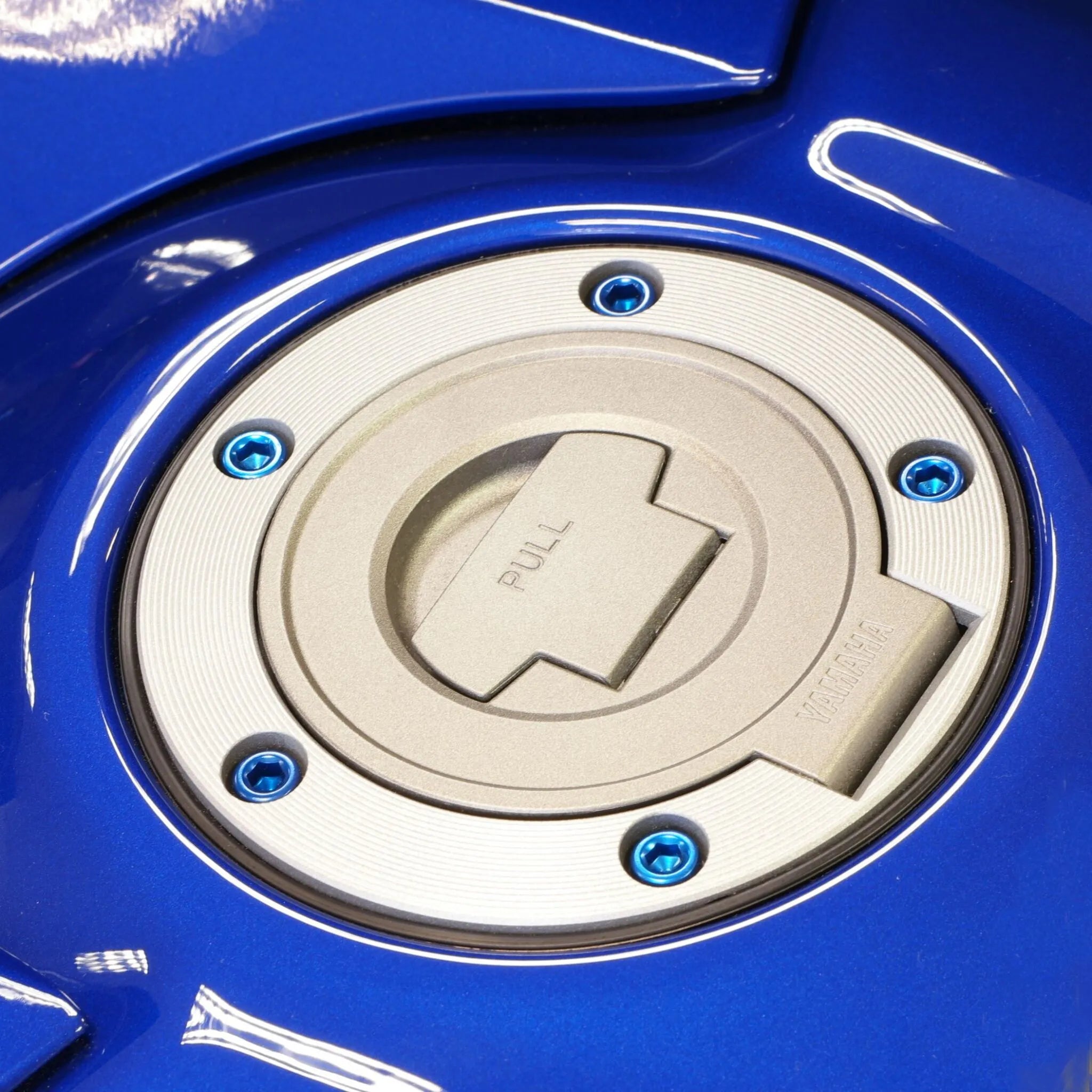 Pro Bolt Aluminium Fuel Cap Kit - Blue