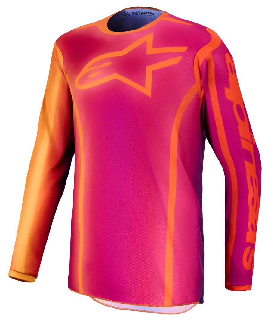 Alpinestars Fluid Kepler Jersey Purple Orange