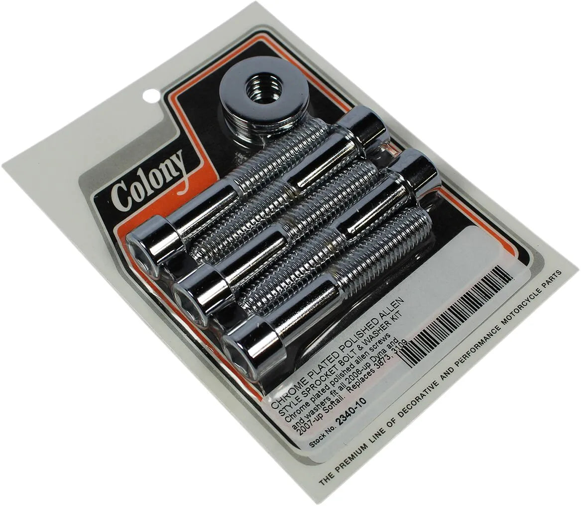 Colony Bolt and Washer Kit for Harley-Davidson
