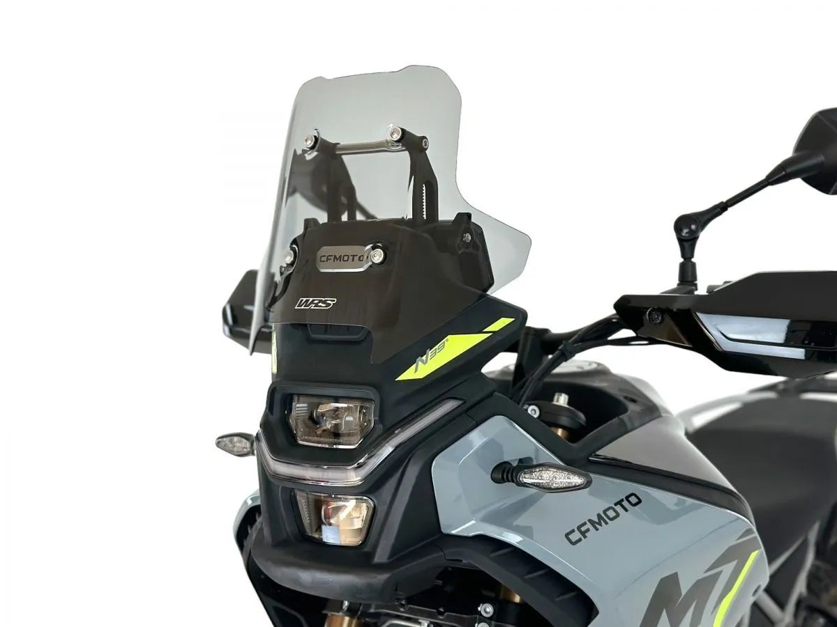 Wrs Sport Windscreen For Cf Moto - Smoke