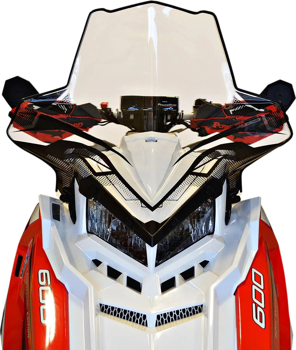 Powermadd Windshield - Full-flared Design