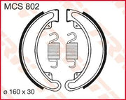 Trw Mcs802 Brake Shoes - Organic Base - Rear
