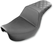 Saddlemen Step-up Seat - Enhanced Comfort & Style - For Harley Davidson