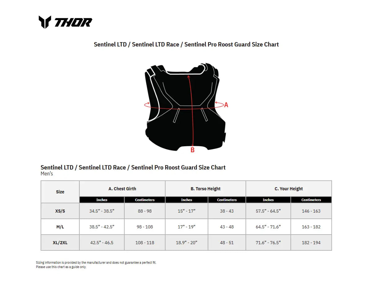 Thor Sentinel Pro Roost Guard Red
