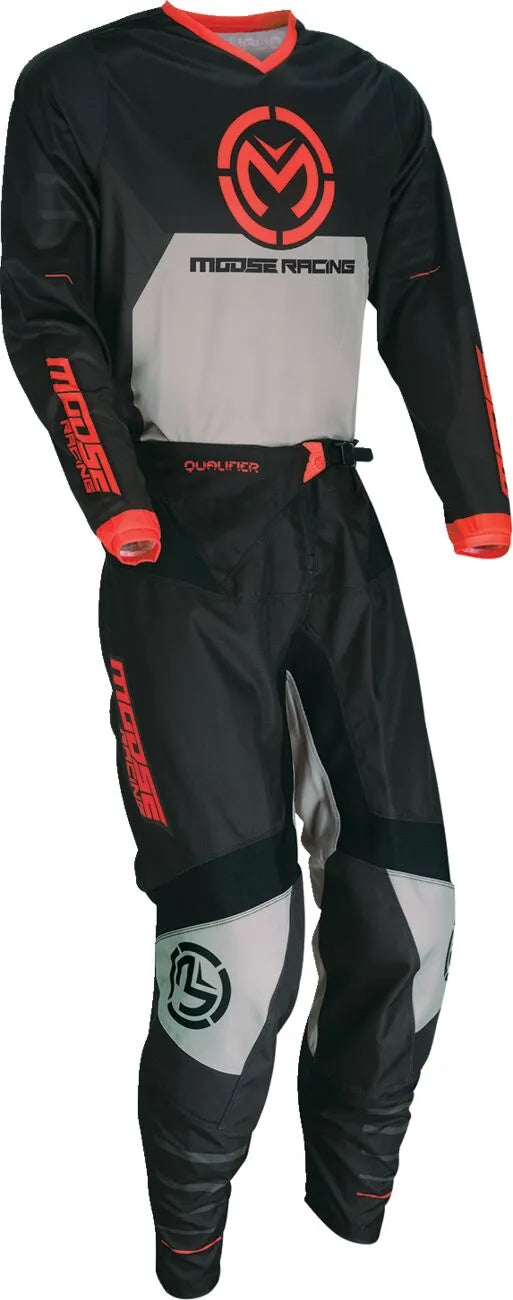Moose Offroad Qualifier Jersey - Black/Gray/Red