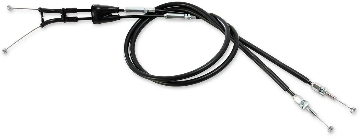 MOOSE OFFROAD HARD-PARTS Black Vinyl Throttle Cable