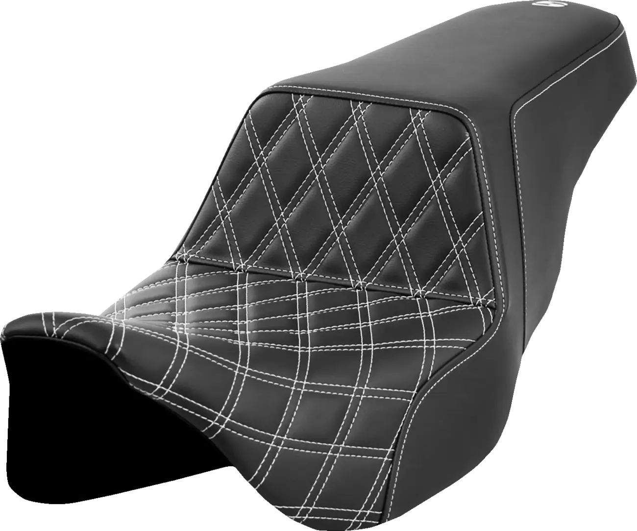 Saddlemen Lattice Stitch Step-up Seat - For Harley Davidson