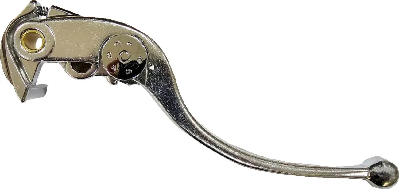 Parts Unlimited Brake Lever - Polished Silver Alloy