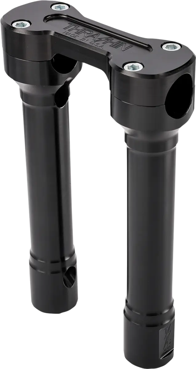 Thrashin Supply Hole Shot Risers - 8" Black