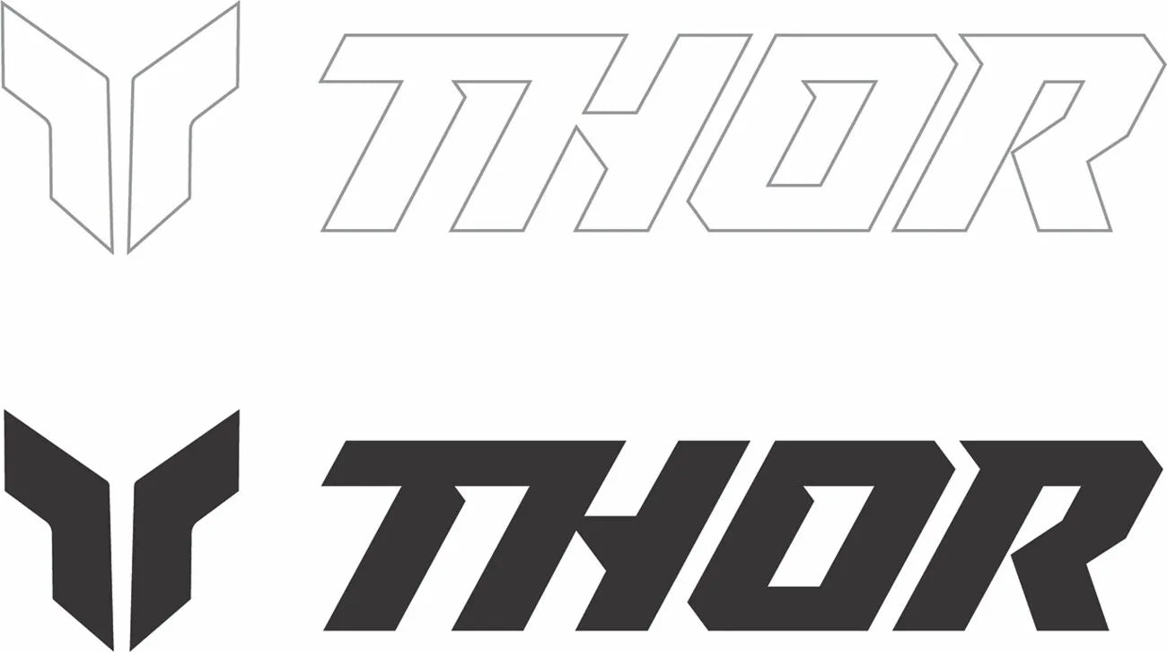 Thor Decal Sheet - 9" X 13"