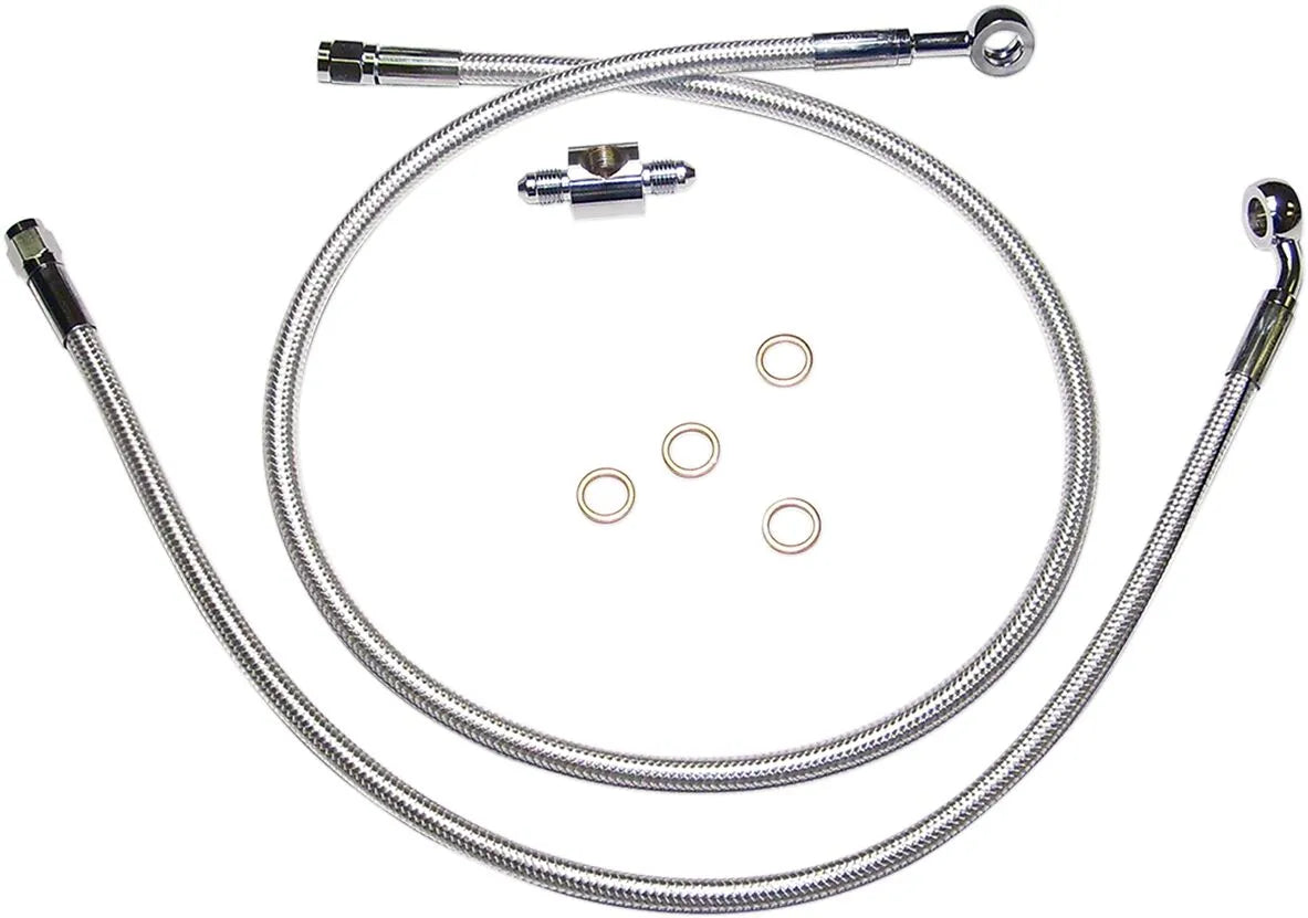 Magnum Shielding Flettet Bag Bremse Slange Kit