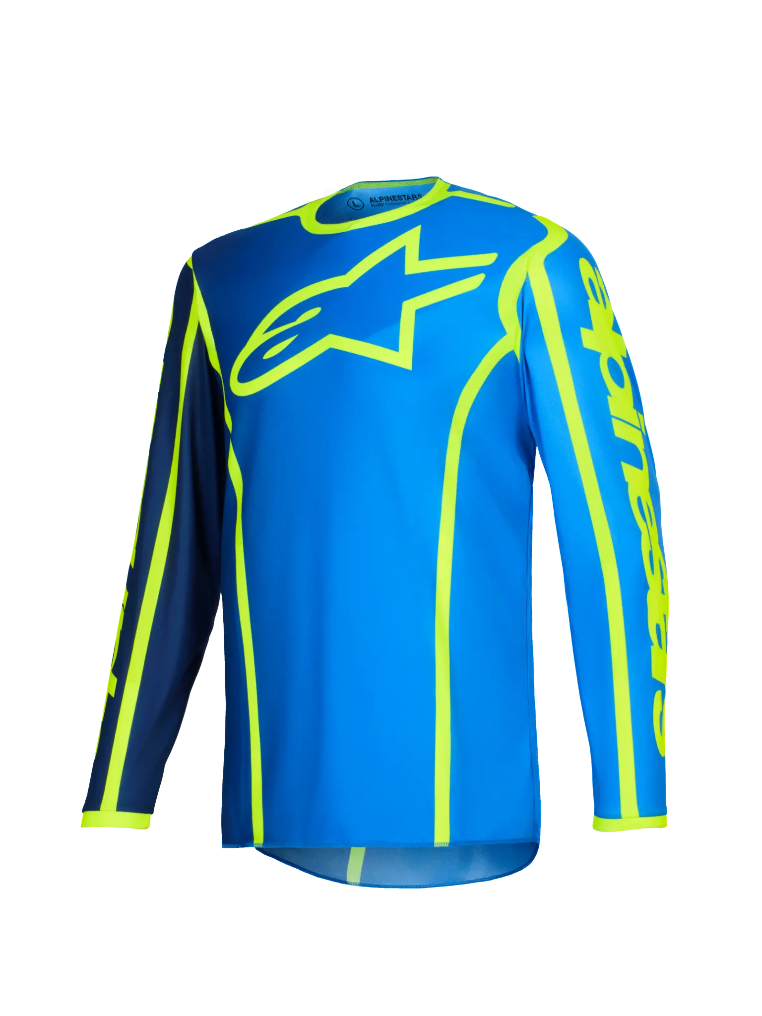 Alpinestars Fluid Apex Jersey - Blue/Yellow