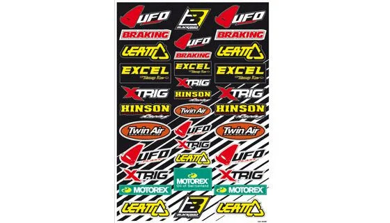 Blackbird Racing Decal Logo Kit Universal Pvc