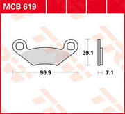 Trw Allround Sintrede Metal Bremseklodser - For & Bag