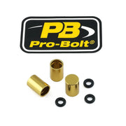 Pro Bolt Udlufterskruehætte Guld Aluminium