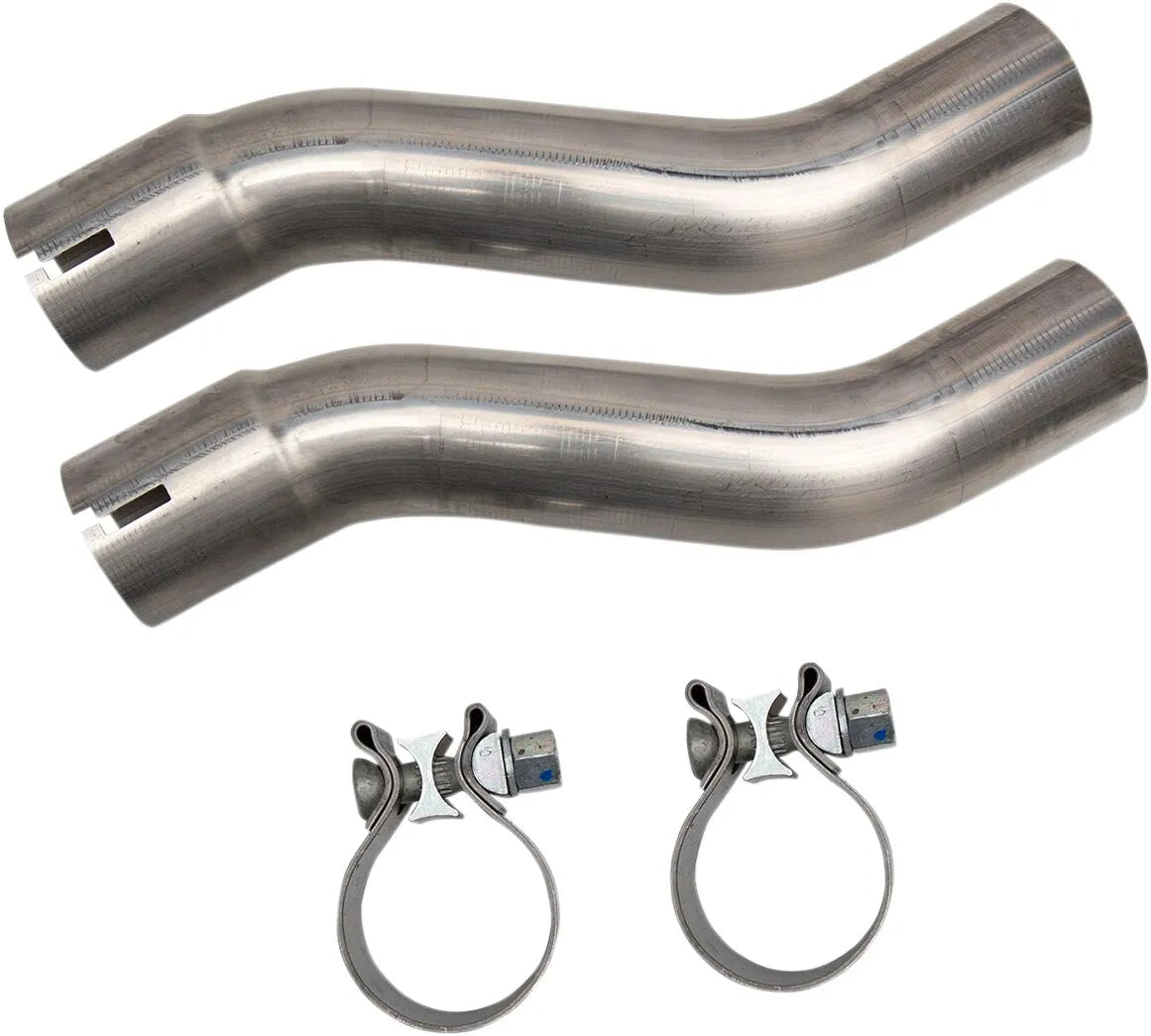 S&S Cycle Header Adapter Kit til Uafhængig Dual Udstødning