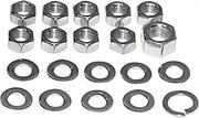 Colony Transmission Side Cover & Clutch Arm Nut Kit