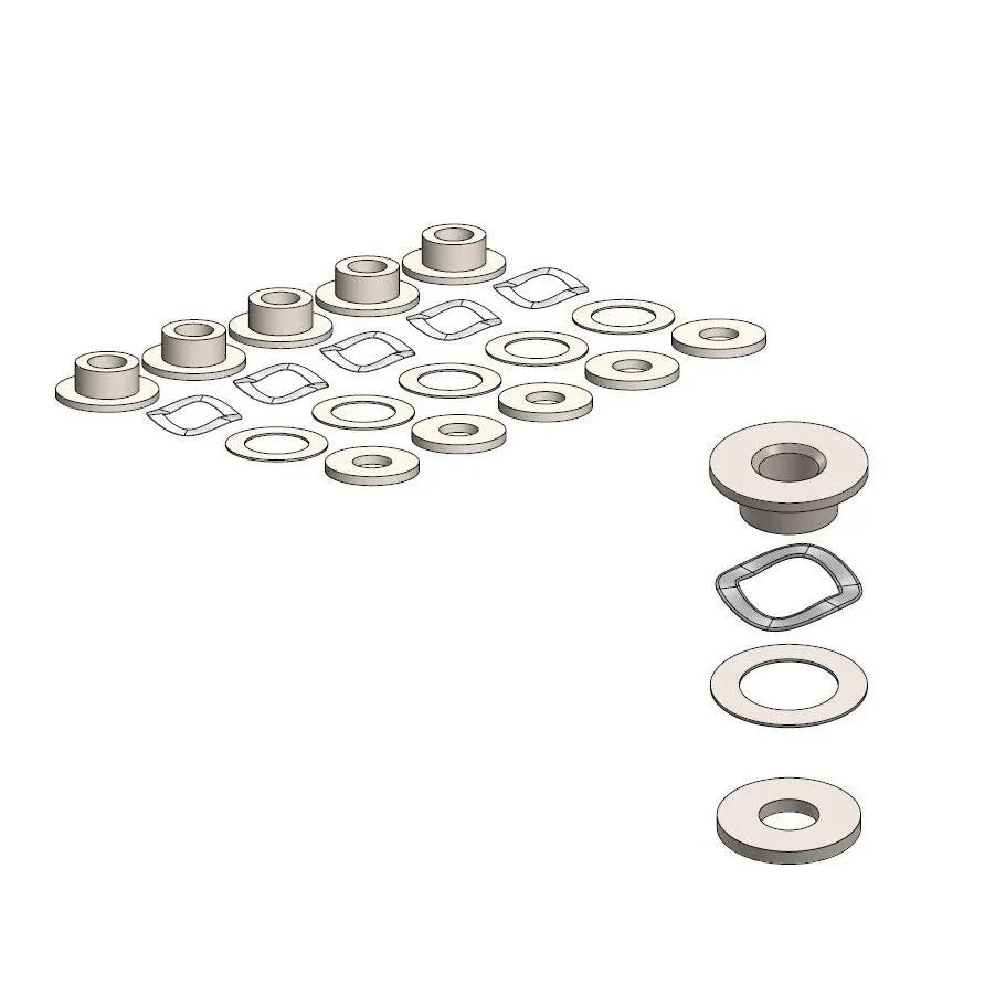 Moto-master Brake Rotor Fitting Kit For Bmw