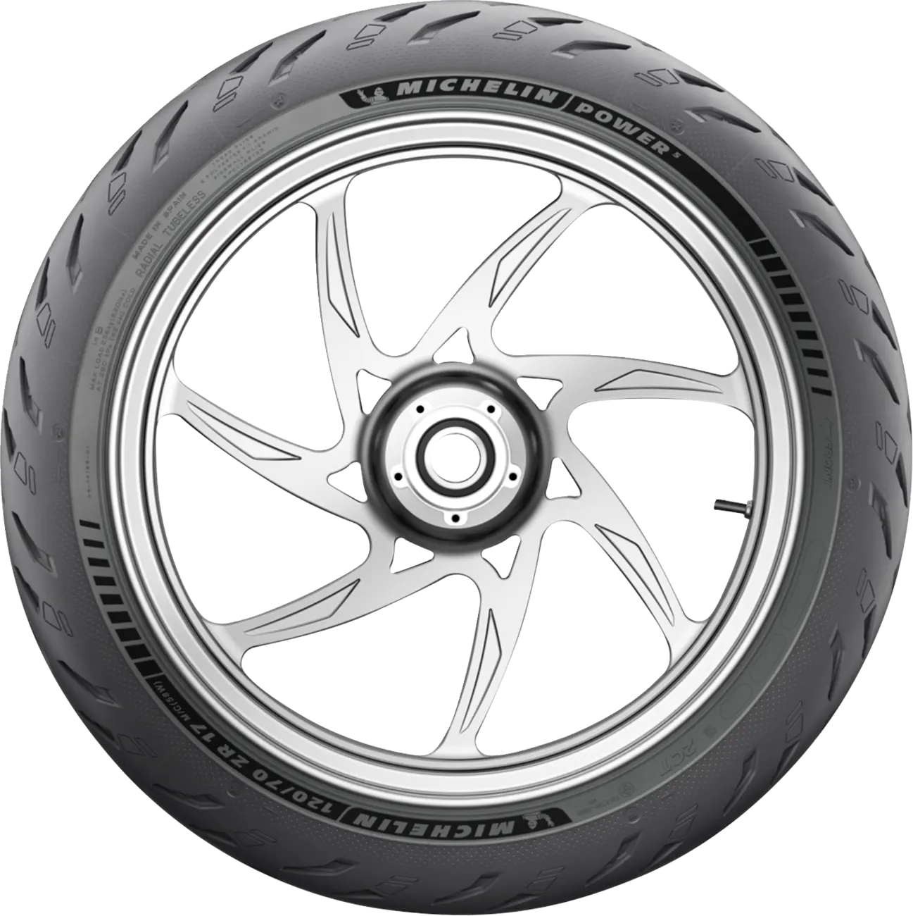 Michelin Power 5 Tire 120/70zr17 Front