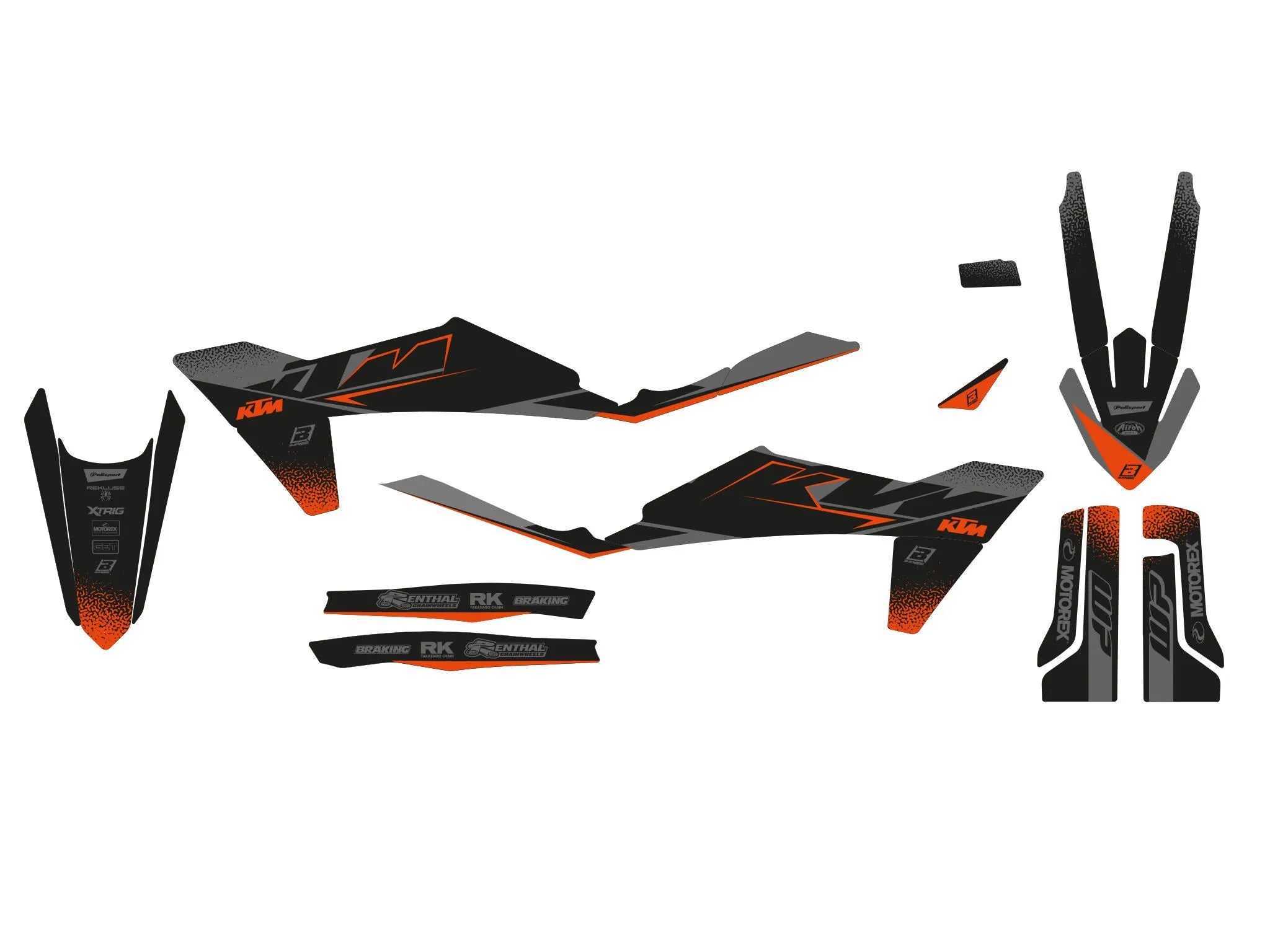 Blackbird Racing Graphic Kit For Ktm