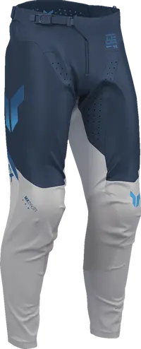 Thor Launchmode Air Raptor Racewear Pants - Light Blue/Gray/Midnight Blue