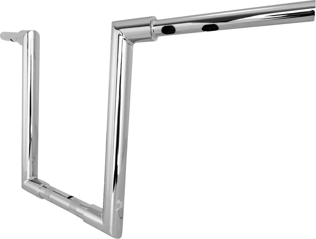 Burly Brand Jason Bar 14" Chrome Handlebar for Harley Road Glide