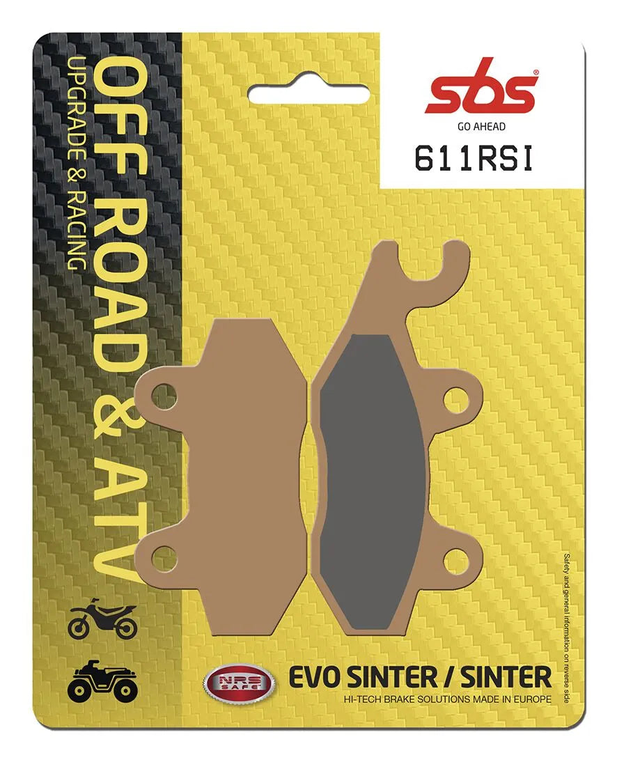 Sbs Rsi Offroad Racing Sinterede Bremseklodser - For & Bag