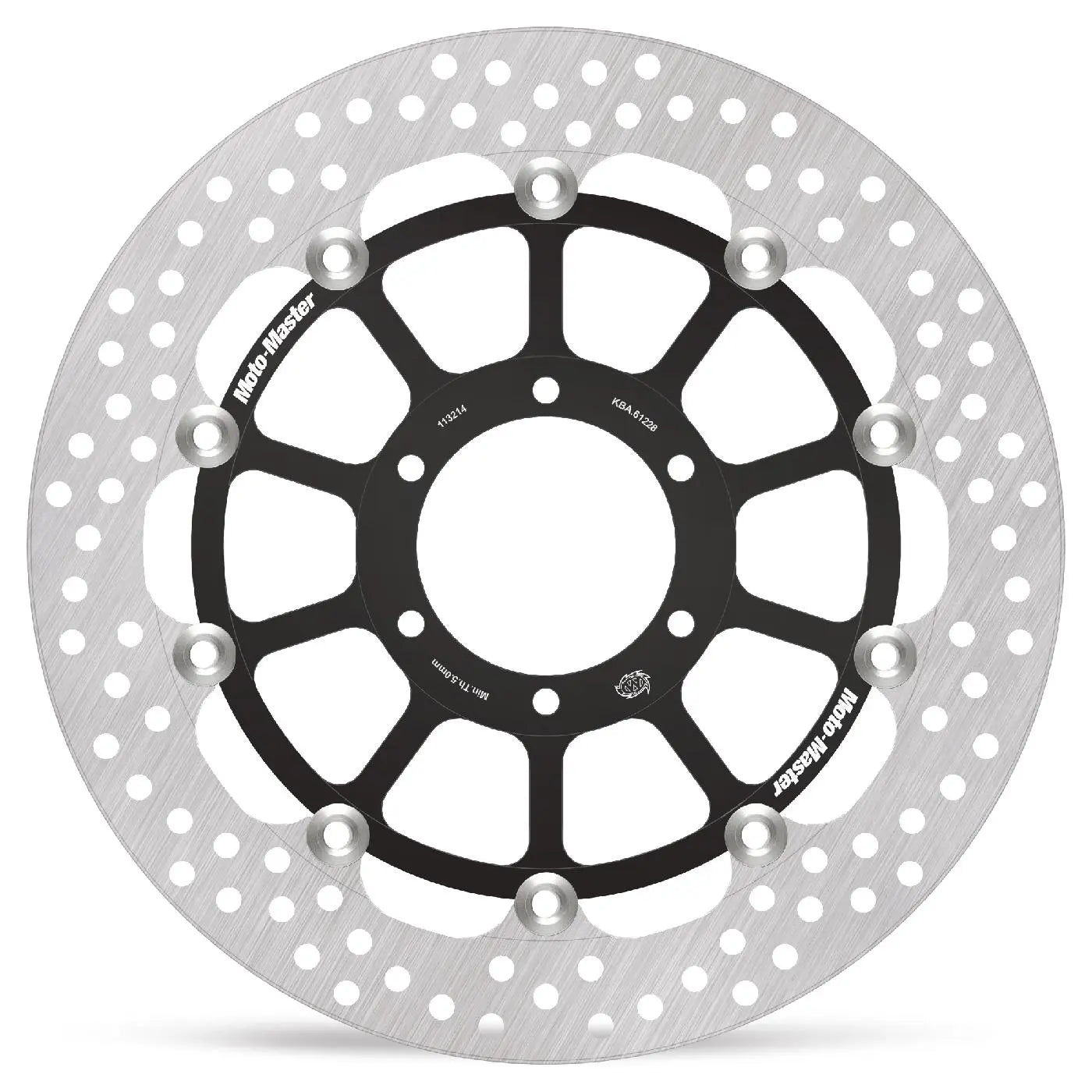 Moto-master Halo Series Flydende Racing Rotor 320mm - Foran