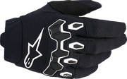 Alpinestars Youth Full Bore V2 Mx Gloves - Black/White