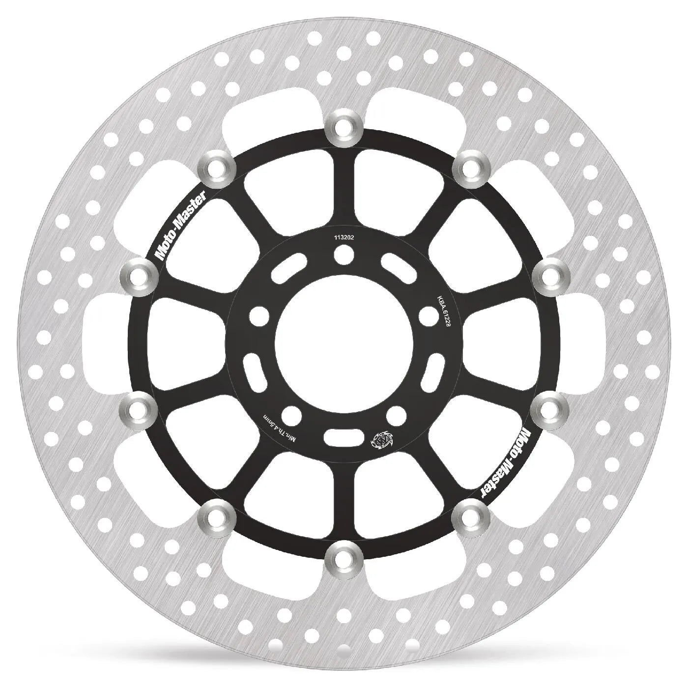 Moto-master Halo Series Flydende Bremse Rotor 330mm - Foran