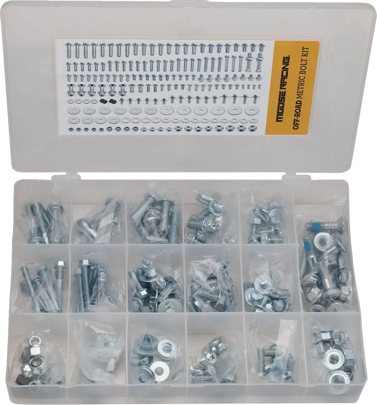 Moose Offroad M1 Metric Bolt Kit 424-Piece for Yamaha Suzuki