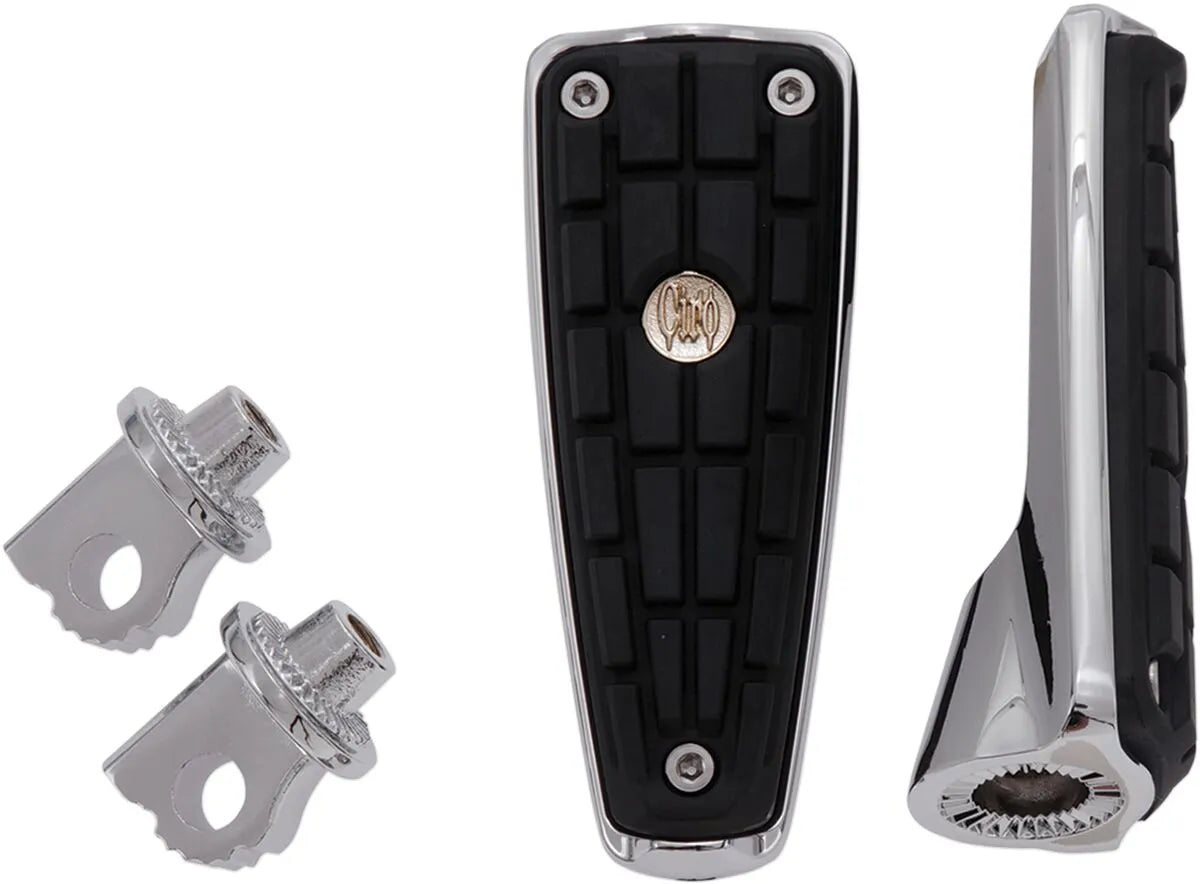 Ciro Cmx Foot Pegs - Chrome & Black