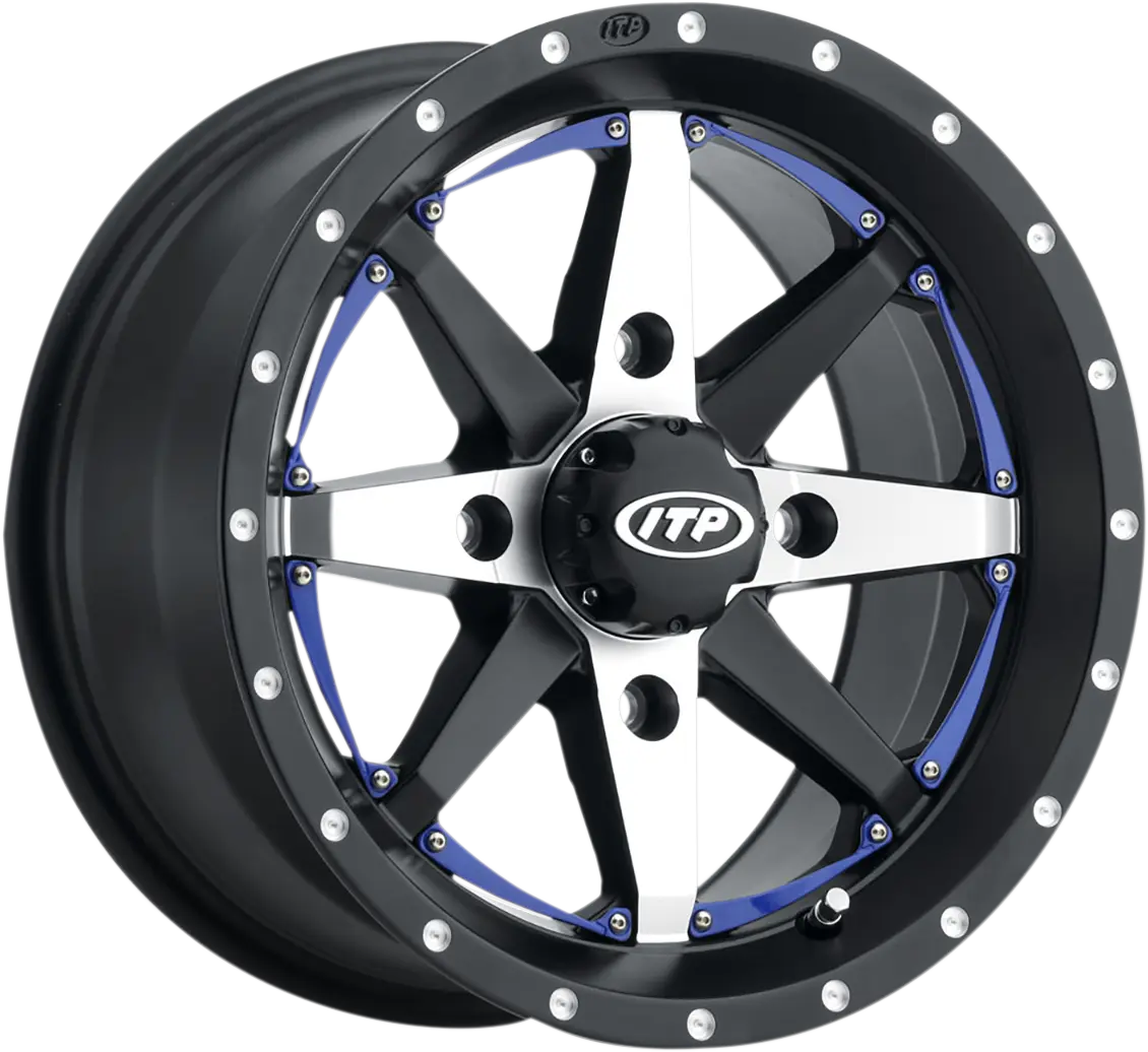 Itp Cyclone Wheel - 14 Inch Black Matte