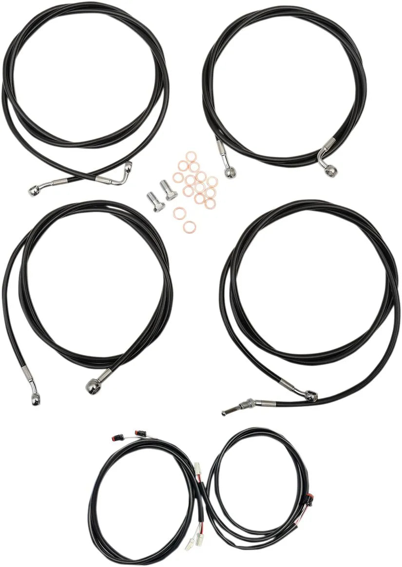 La Choppers Plug-and-Play Cable Kit for 18"-20" Handlebars