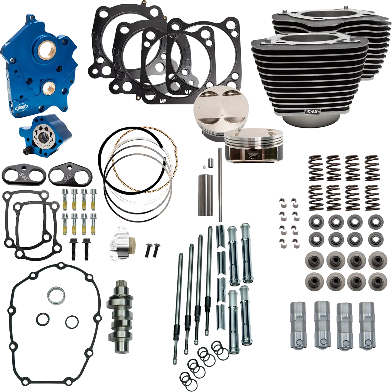 S&S Cycle 124" Big Bore Power Package Engine Kit
