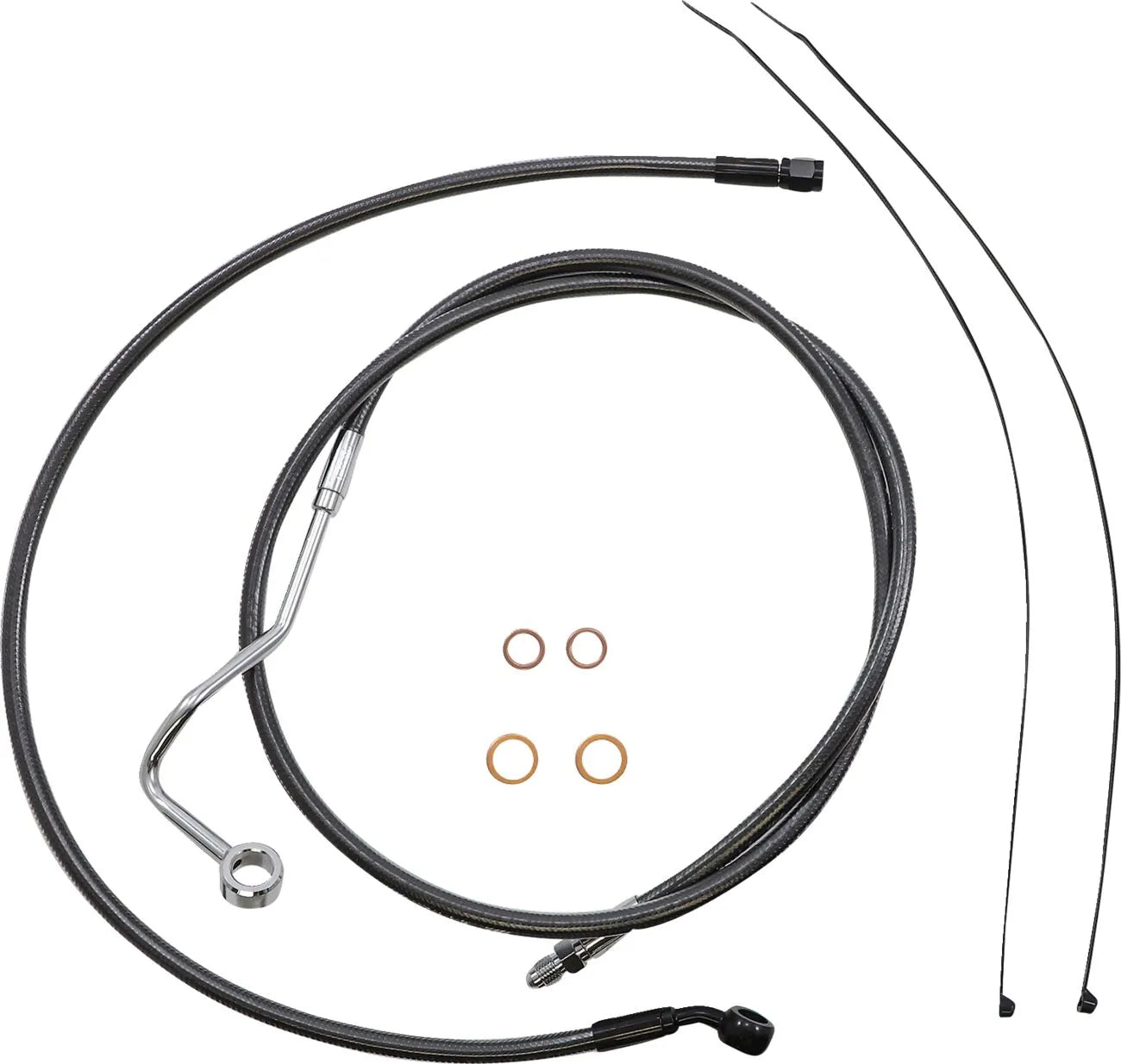 Magnum Shielding Black Pearl Handlebar Installation Kit for Ape