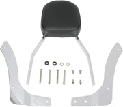 Cobra Square Sissy Bar Kit - Chrome