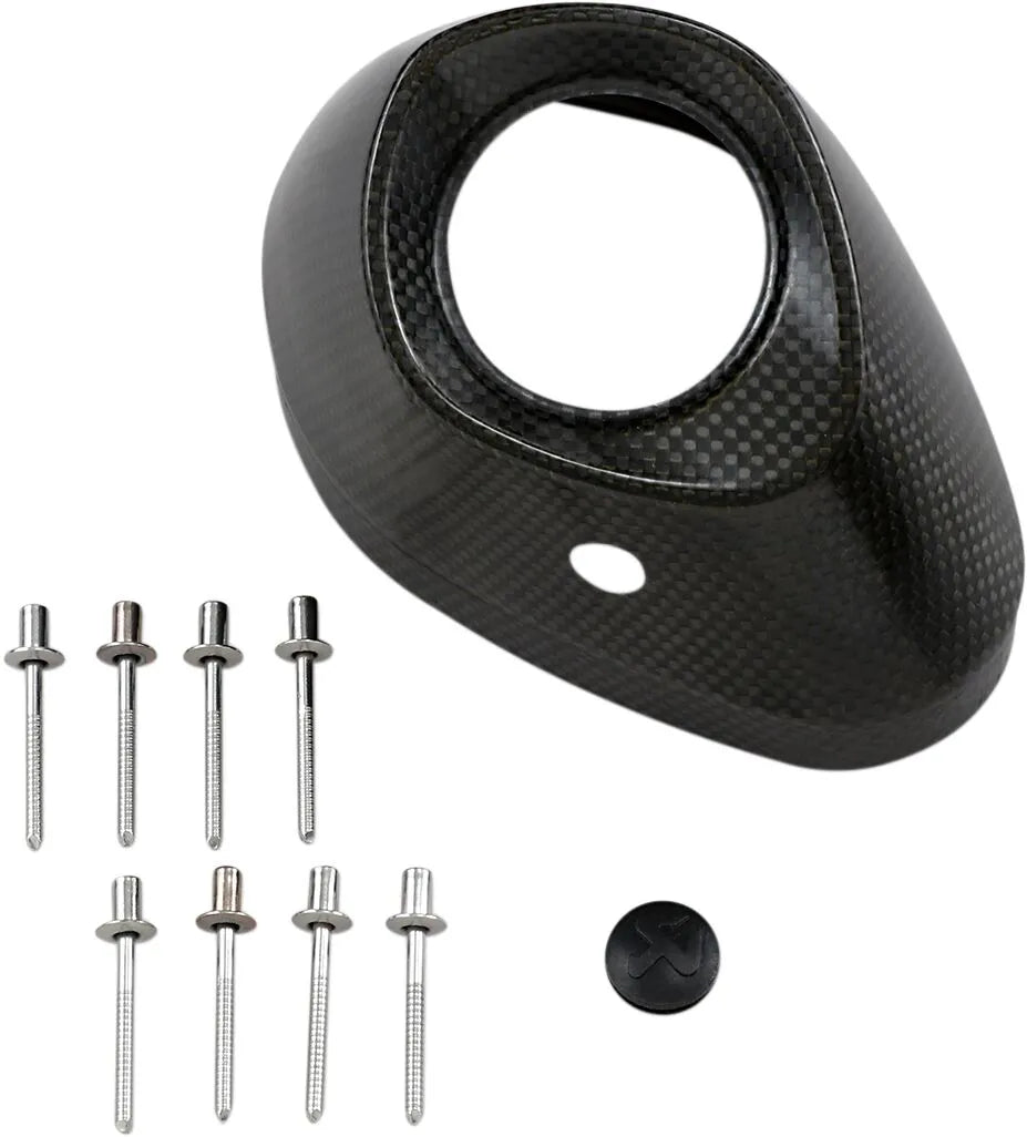 Akrapovic Replacement End Cap - Carbon Fiber