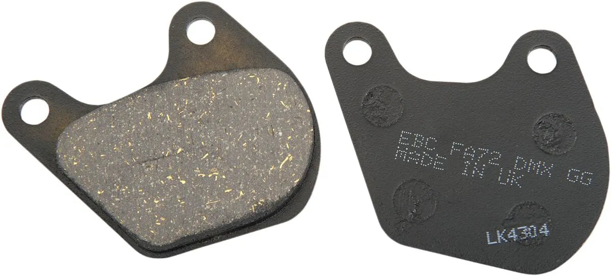 Ebc Fa72 Organic Brake Pads For Harley-davidson & Buell - Front & Rear