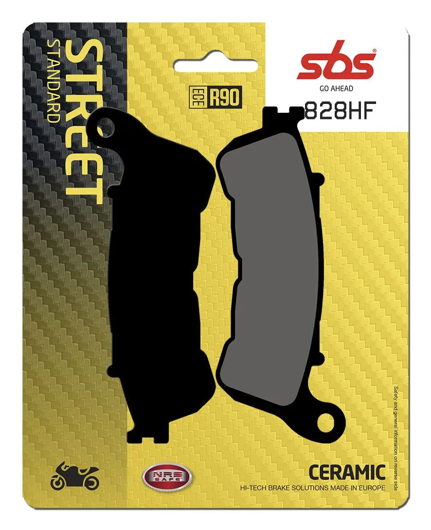 Sbs Hf Street Ceramic Brake Pads - Front & Rear