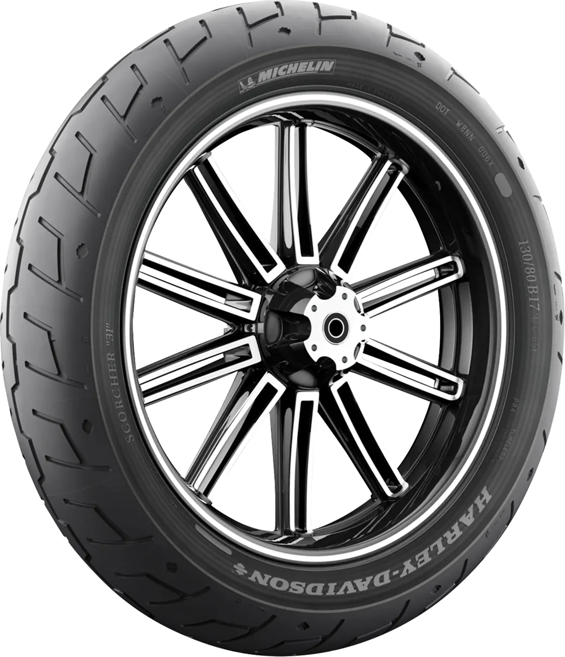 Michelin Scorcher 31 Tire 100/90b19 For Harley-davidson