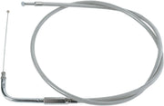 DRAG SPECIALTIES Stainless Braided Throttle Cable 70° Elbow