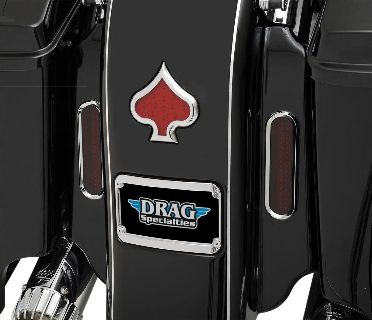 Klock Werks The One Rear Fender Lighted License Frame