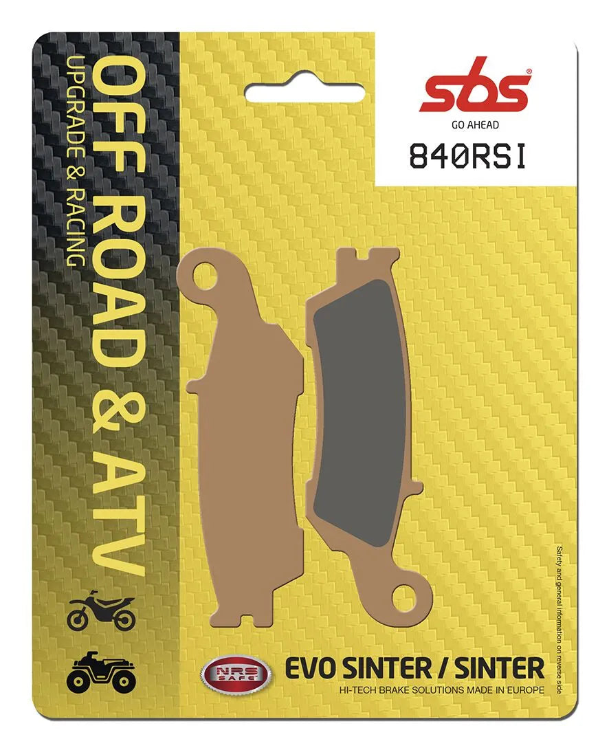 Sbs Rsi Offroad Racing Sintrede Bremseklodser - Foran