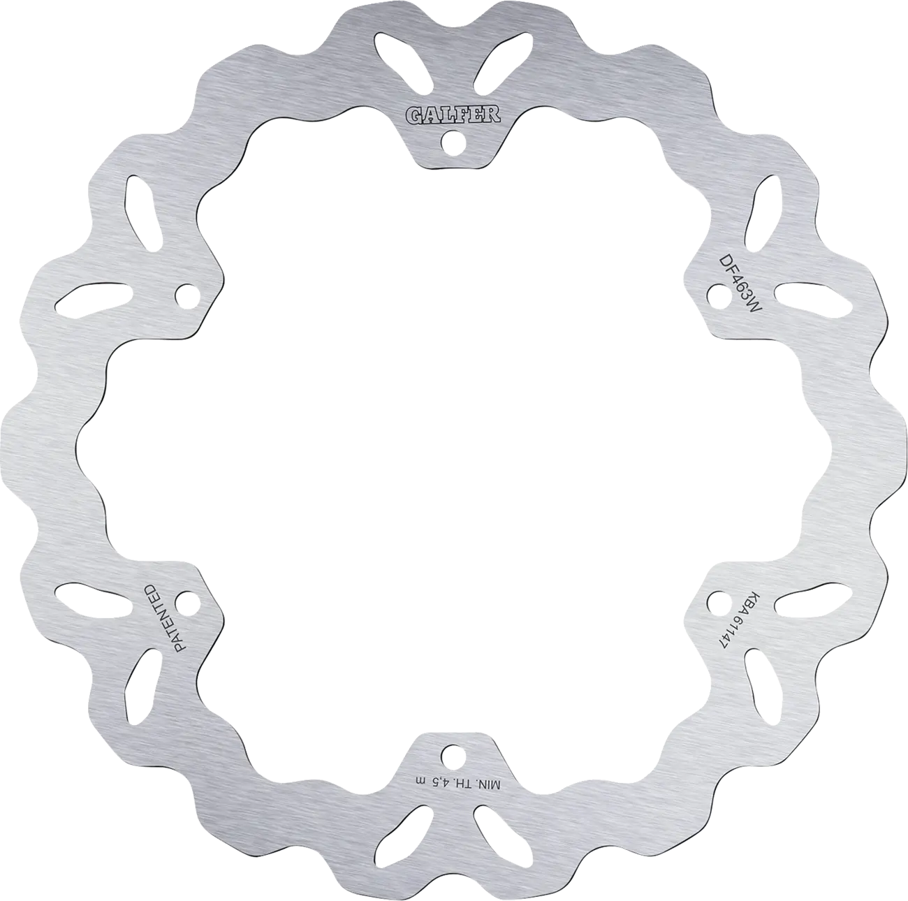 Galfer Brake Rotor For Motorcycle - Stainless Steel