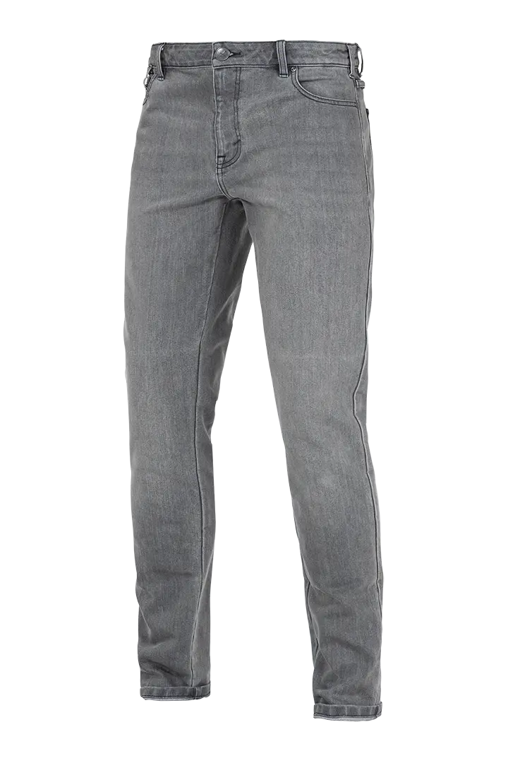 John Doe Pioneer Mono Monolayer Riding Jeans Light Gray
