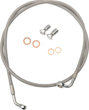 La Choppers Bremse Slange Kit i Rustfrit Stål Til Ape Hangers